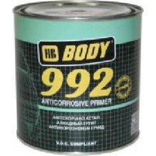 Грунт антикоррозионный 992 1K серый Body 1кг