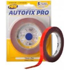 Двухсторонняя автомобильная клейкая лента HPX Autofix Pro 12 мм x 5 м AF1205