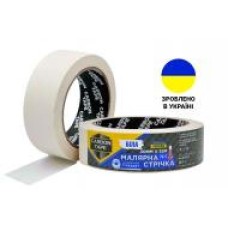 Лента малярная CARBON TAPE белая 70 градусов 30 мм x 35 м