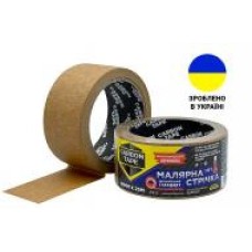 Лента малярная CARBON TAPE коричневая 120 градусов 48 мм x 25 м
