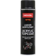 Эмаль акриловая Acryl Topcoat NOVOL 500 мл 34352 Черная матовая