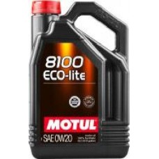 Моторное масло Motul 8100 Eco-lite SAE 0W-20 5 л (108536)