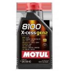 Моторное масло Motul 8100 X-cess gen2 SAE 5W-40 1 л (109774)