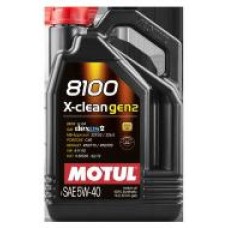 Моторное масло Motul 8100 X-clean gen2 SAE 5W-40 5 л (109762)