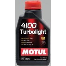 Моторное масло Motul 4100 Turbolight SAE 10W-40 1 л (108644)