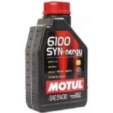 Моторное масло Motul 6100 SYN-nergy 5W-30 1 л (107970)