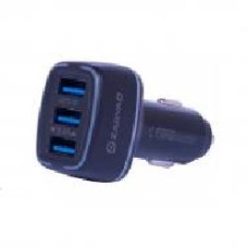 Автомобильное зарядное устройство Zaryad microUSB 3USB/3,4A AZU-M1