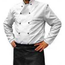 Китель повара Lux-Form P0127 классический с длинным рукавом р. 52 белый