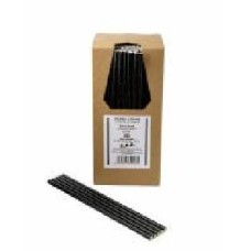 Трубочки для коктейлей черная 6 мм 250 шт. 2132 B.A.R