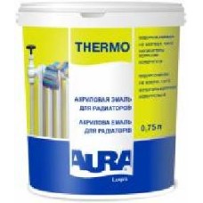 Эмаль Aura® акриловая радиаторная Luxpro Thermo белый полумат 0,75 л