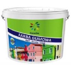 Краска резиновая COLORINA мат белый 1,2 кг