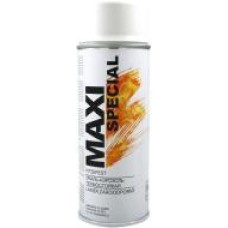 Эмаль аэрозольная термостойкая белая Maxi Color 400 мл MX0013