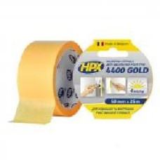 Лента малярная HPX 4400 GOLD для идеальных краев 100°С 50 мм x 25 м FP5025