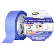 Лента малярная HPX UV для фасадных работ 38 мм x 25 м MU3825