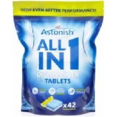 Таблетки для ПММ Astonish All in 1 42 шт.