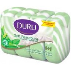 Мыло Duru Soft Sensations Зеленый чай 360 г 4 шт./уп.