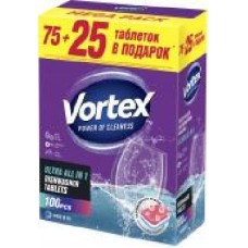 Таблетки для ПММ Vortеx Oxigen power All in 1 100 шт.