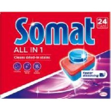 Таблетки для ПММ Somat All in one М 24 шт.