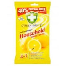 Влажные салфетки Green Shield для уборки универсальные 70 шт.