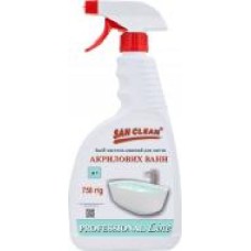 Средство SAN CLEAN PROF Line для акриловых ванн 0,75 л