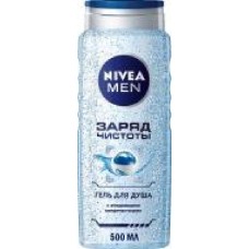 Гель для душа Nivea MEN Заряд чистоты 500 мл