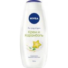 Гель для душа Nivea Крем и карамболь 500 мл