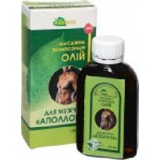 Масло массажное Адверсо для чоловіків Аполлон 110 мл