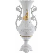 Ваза керамическая белая Фиона 60 см