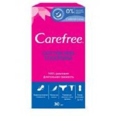 Прокладки ежедневные Carefree Cotton Feel FlexiForm 30 шт.