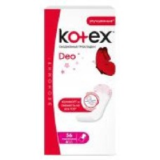 Прокладки ежедневные Kotex Deo ultra slim 56 шт.