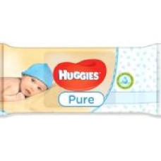 Детские влажные салфетки Huggies Pure Quad 224 шт.