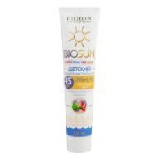 Крем солнцезащитный Bioton BIOSUN SPF 45 детский 120 мл