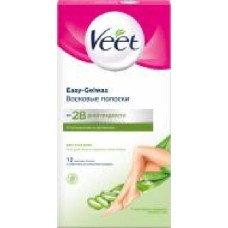 Восковые полоски Veet для сухой кожи 12 шт./уп.