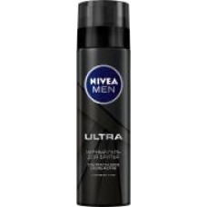 Гель для бритья Nivea MEN Ultra с активным углем 200 мл