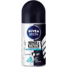 Антиперспирант для мужчин Nivea Невидимий для чорного та білого Fresh 50 мл