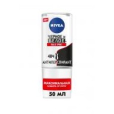 Дезодорант-антиперспирант для женщин Nivea Черное и белое Max Pro 50 мл