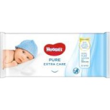 Детские влажные салфетки Huggies Pure Gold 56 шт.