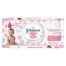 Детские влажные салфетки Johnson's Нежная забота 72 шт.