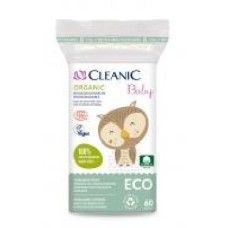 Ватные диски Cleanic Eco Baby 60 шт. (мягкая)