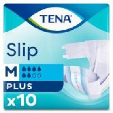 Подгузники для взрослых Tena Slip Plus Medium 73-122 см 10 шт.