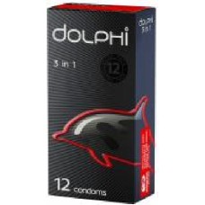 Презервативы Dolphi 3 in 1 12 шт.