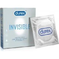 Презервативы Durex INVISIBLE ультратонкие 3 шт.