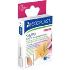 Лейкопластырь ECOPLAST мозольный SaliPad 40х60 мм стерильные 2 шт.