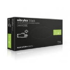 Перчатки медицинские NITRYLEX S черные 100 шт./уп.