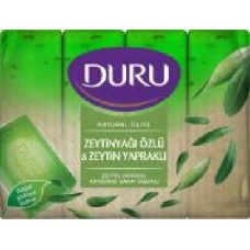 Мыло Duru Natural С экстрактом оливкового масла и листьями оливки 600 г 4 шт./уп.