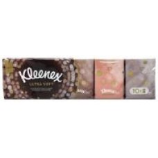 Носовые платочки кармашки Kleenex Ultra Soft Mini 10 упаковок 7 шт.