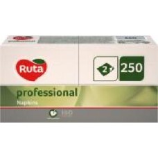 Салфетки столовые Ruta Professional 1/8 33х33 см белый 250 шт.