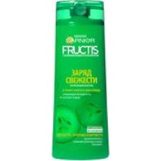 Шампунь Garnier Fructis Заряд свежести для нормальных волос, склонных к жирности 400 мл