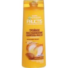 Шампунь Garnier Fructis Тройное восстановление для сухих волос и повреждённых 400 мл