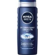 Гель-шампунь Nivea MEN Экстремальная свежесть 500 мл